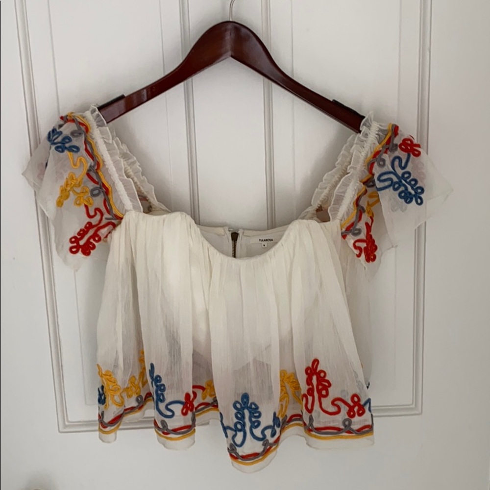 NEW GORGEOUS tularosa top with boning